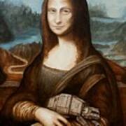 Mona Lisa What You Smiling At At Art Print