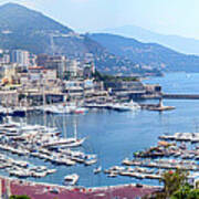 Monaco Panoramic Art Print