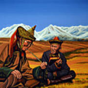 Mongolia Land Of The Eternal Blue Sky Art Print
