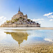 Mont Saint Michel Art Print