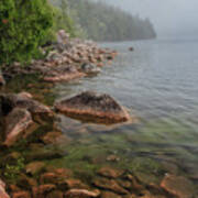 Moody And Magical Jordan Pond Art Print