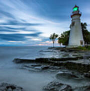 Morning On Lake Erie Art Print