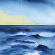 Morning Sea Art Print