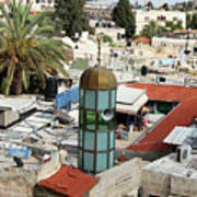 Mosques In Jerusalem Art Print