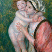 Mother And Child, 1914 Art Print