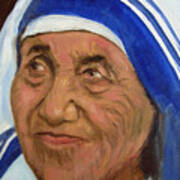 Mother Theresa Art Print