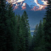 Mount Shasta - A Roadside View Art Print