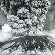 Mount St. Helens Eruption, 1980 Art Print