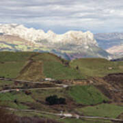 Mountain Passes Of Cantabria Art Print
