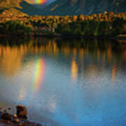 Mountain Rainbows Art Print