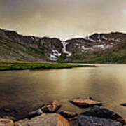 Mt. Evans Summit Lake Art Print