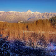 Mt Fisher Pano Art Print