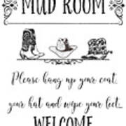 Mud Room-e Art Print