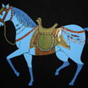 Mughal Horse Art Print