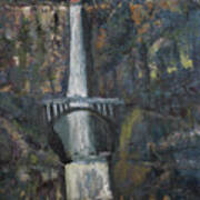 Multnomah Falls, Oregon Art Print