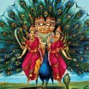 Murugan Art Print