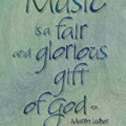 Music Gift Art Print