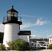 Mystic Seaport Lighthouse I Art Print