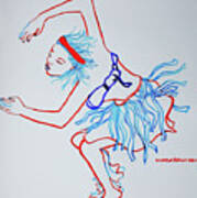 Namibian Traditional Dance Art Print