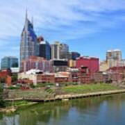 Nashville Skyline Art Print