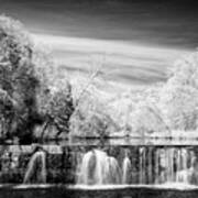 Natural Dam Film Noir Art Print