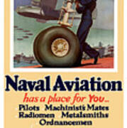 Naval Aviation Has A Place For You Art Print