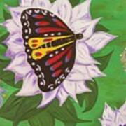 Nectar Of Life - Butterfly Art Print