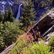 Nevada Falls Yosemite National Park Art Print