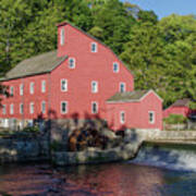 New Jersey - Red Mill In Clinton Art Print