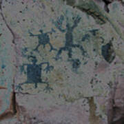 New Mexico Petoglyphs  #3 Art Print