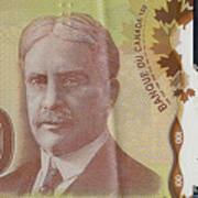 New One Hundred Canadian Dollar Bill Art Print