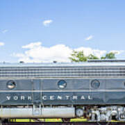 New York Central System Locomotive Vintage 3 Art Print