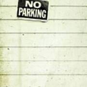 No Parking Art Print