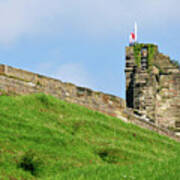 North Tower, Tutbury Castle Art Print