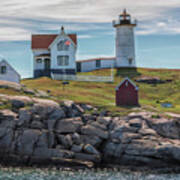 Nubble Lighthouse Art Print