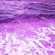 Ocean Of Purple Art Print