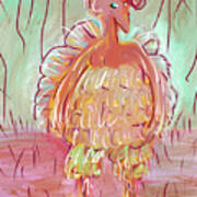 Odd Chicken Art Print