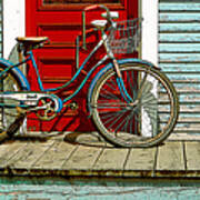 Old Bicycle. Warren, Vermont Art Print