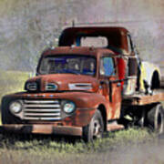 Old Trucks Art Print