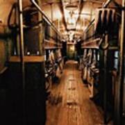 Old Us Postal Train Car. This Was The Art Print