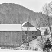 Olde Vermont Barn Art Print