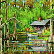 On The Bayou Art Print