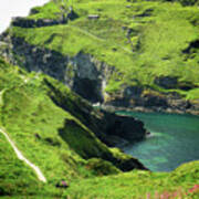 On The Road To Tintagel Art Print