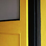 Open Yellow Door Art Print