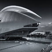 Opera House And Concert Hall, Valencia, Spain Art Print