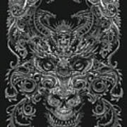 Ornate Dragon Art Print