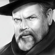 Orson Welles Art Print