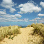 Over The Dunes Donegal Ireland Art Print