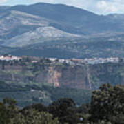 Overlooking Ronda, Andalucia Spain Art Print