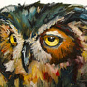 Owl Eye Art Print